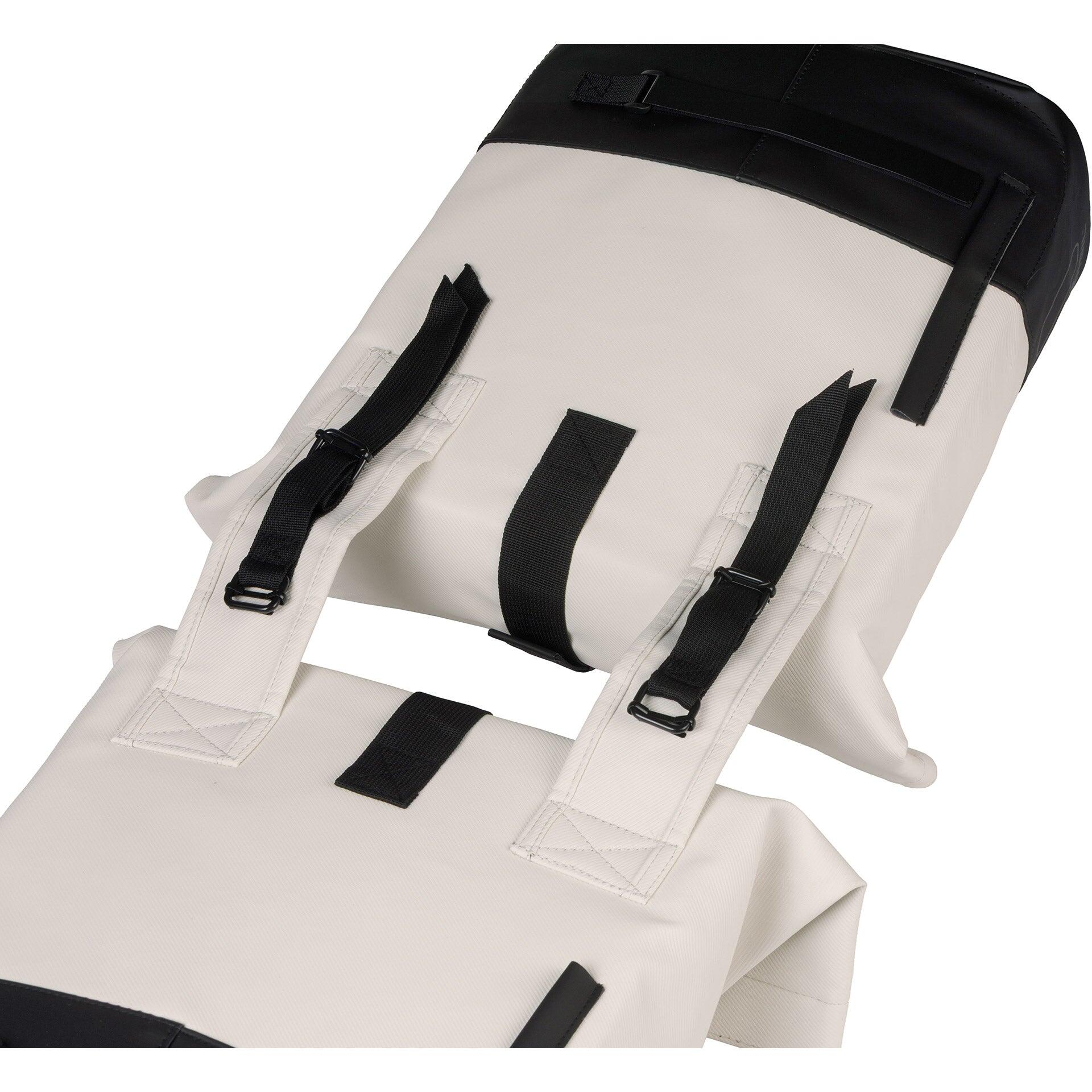 Basil Cove Doppel-Fahrradtasche 28–32 L Offwhite/Schwarz 5/5