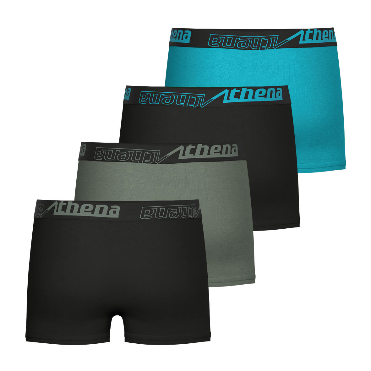 Lot de 4 boxers garçon Ecopack Sport 3/7