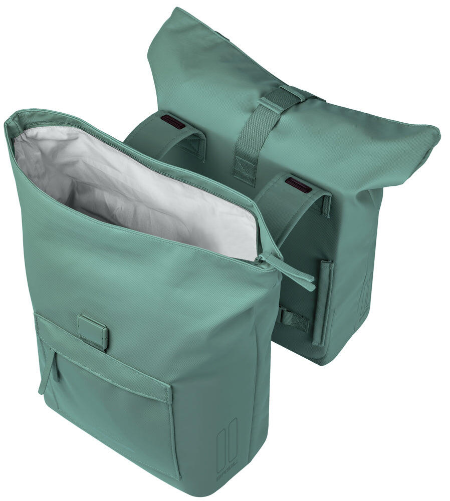 Basil Brooklyn Double Pannier 41L Recycled PET Waterproof 3/7