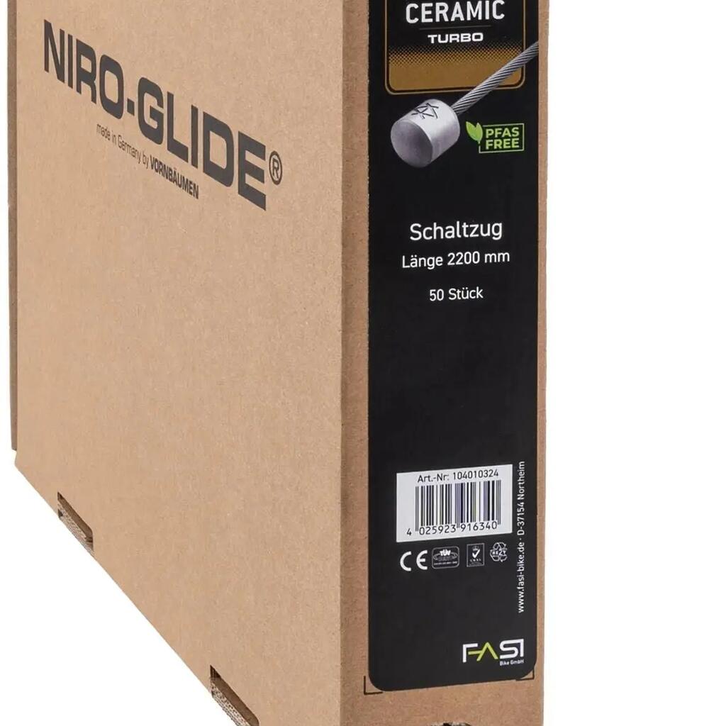 NIRO-GLIDE 2200mm Inner Gear Cable with Weldtite Dry Lube