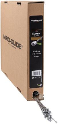 NIRO-GLIDE schaltzug Ceramic Turbo schakelkabel 2200 mm, 50 stuks per doos.