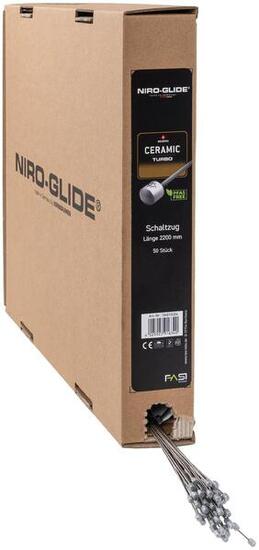NIRO-GLIDE schaltzug Ceramic Turbo schakelkabel 2200 mm, 50 stuks per doos.