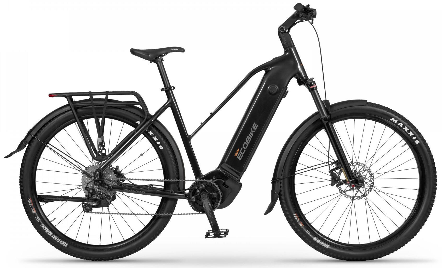 Rower elektryczny EcoBike Expedition black SUV rama 21