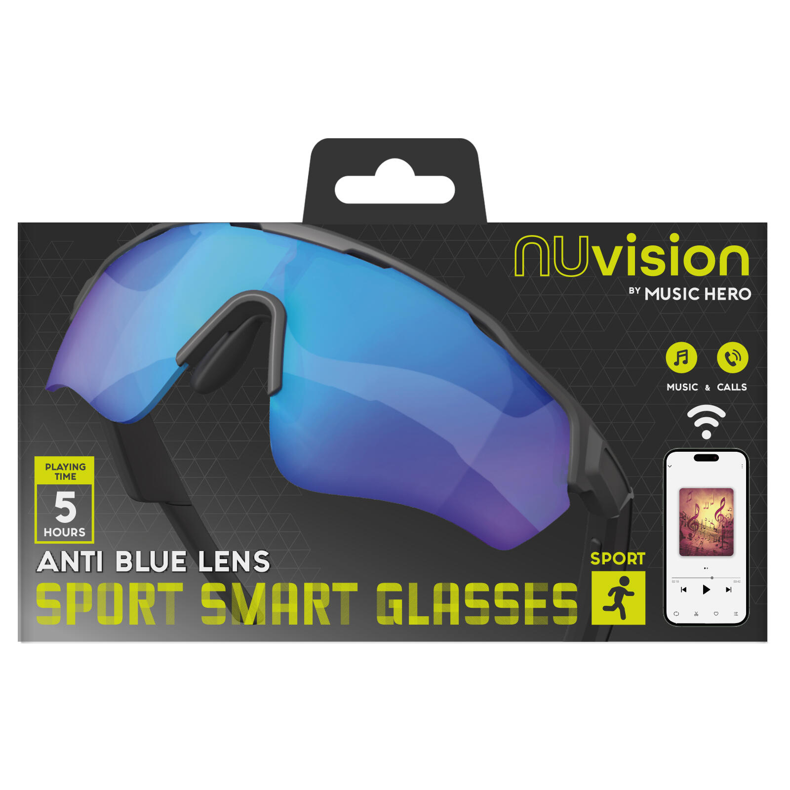 Lunettes de sport intelligentes NUvision 2/2