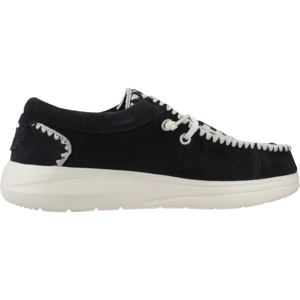 Zapatos Casual Mujer Hey Dude Wendy Comf Suede Crochet 4/5