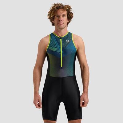 Trisuit dames en heren mouwloos triathlon pak florida
