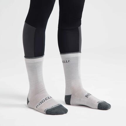 Skarpetki zimowe unisex Rogelli Merino z owczej wełny 2-pack