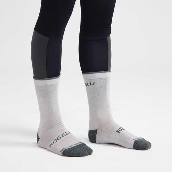 Skarpetki zimowe unisex Rogelli Merino z owczej wełny 2-pack