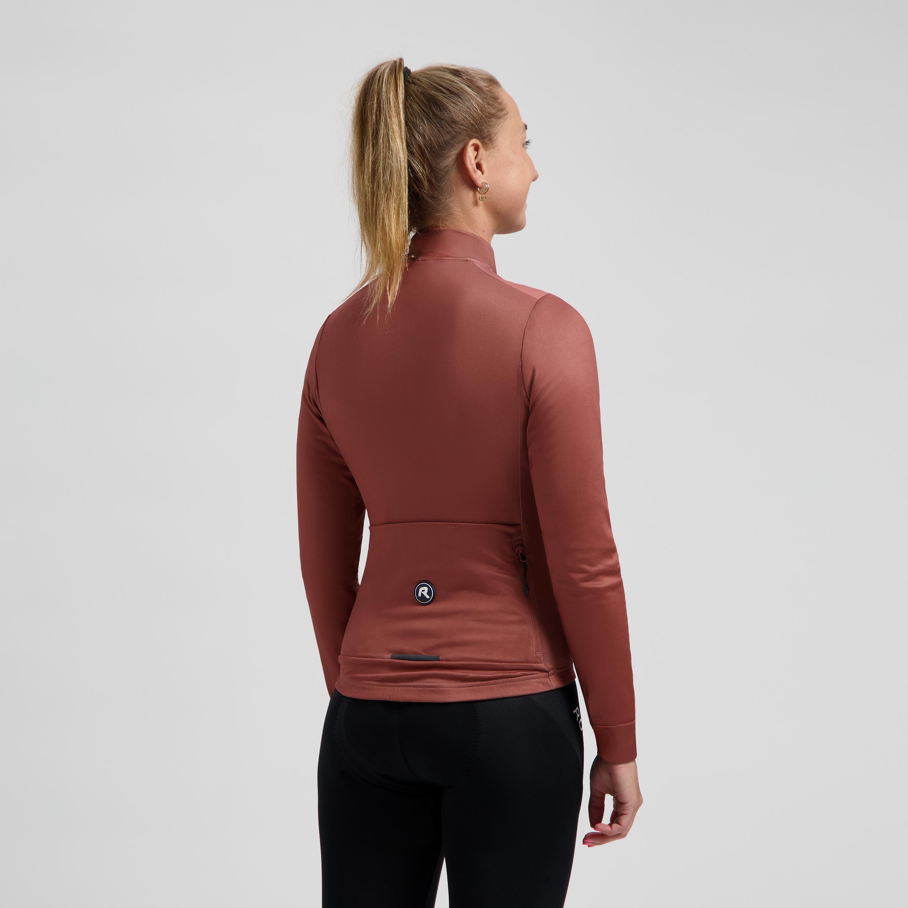 Damen-Radtrikot mit langen Ärmeln Mono 4/7
