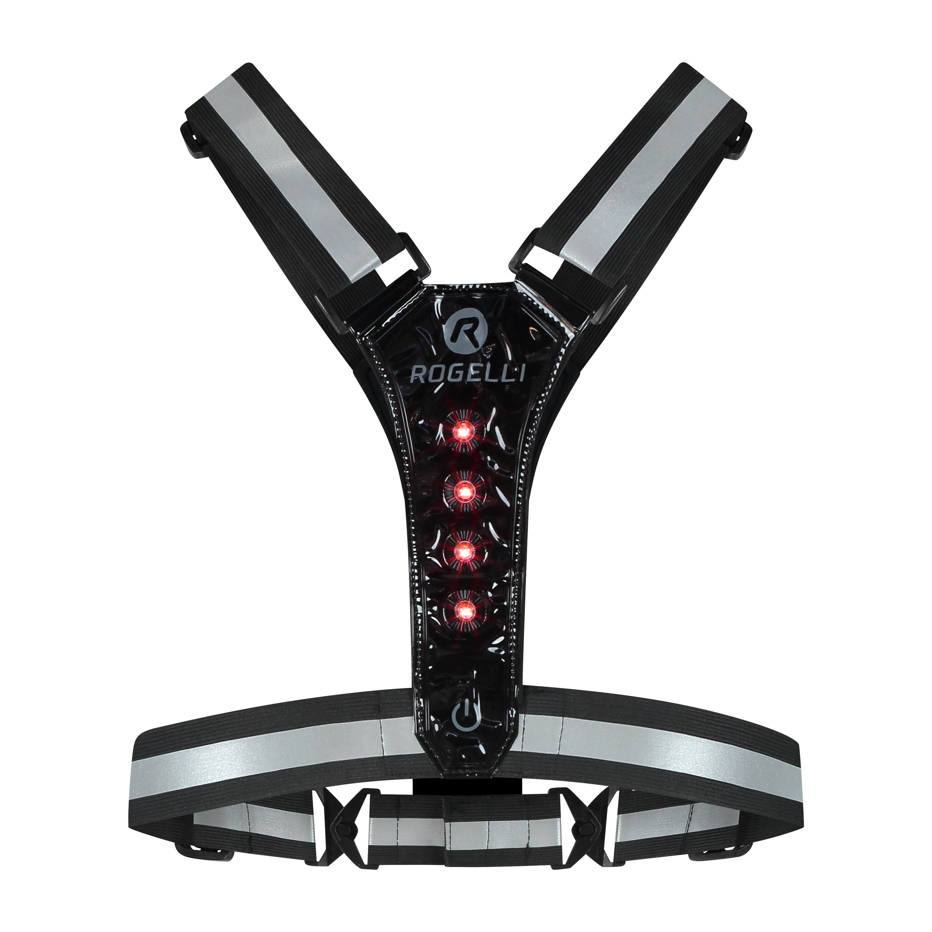 Gato LED Safer Sport Vest Antracite - Gilet Tecnico Alta Visibilità