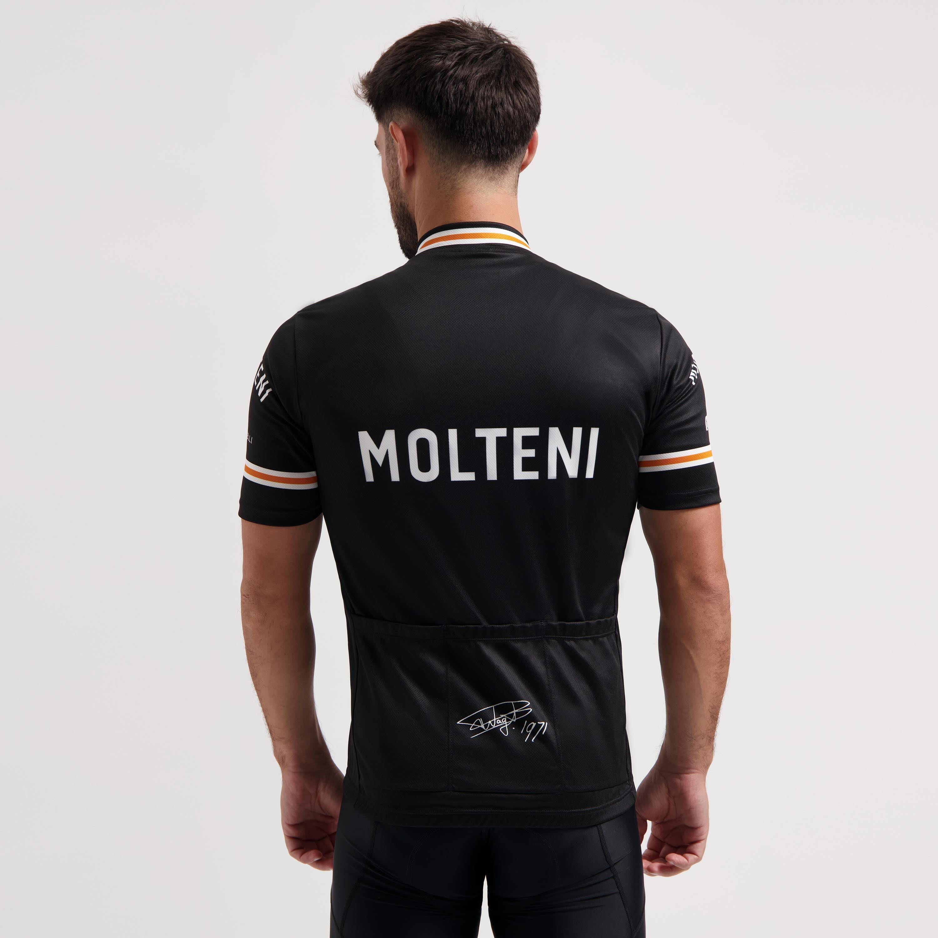 Maillot Manches Courtes Velo Homme - Molteni 3/7