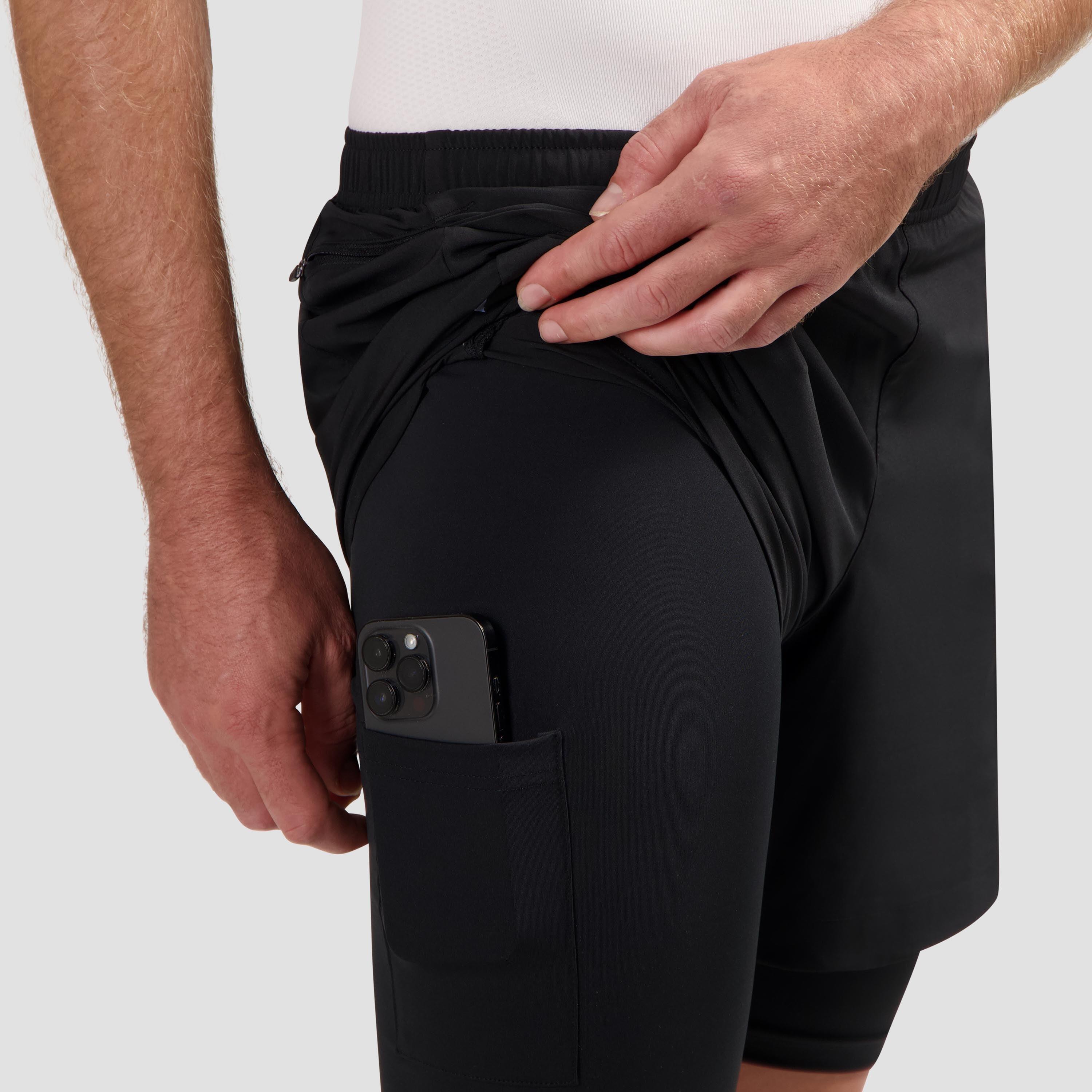 Pantaloncini da corsa 2 in 1 Uomini - Essential 6/7