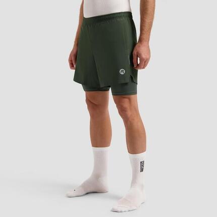 Short 2 EN 1 De Running Homme Essential