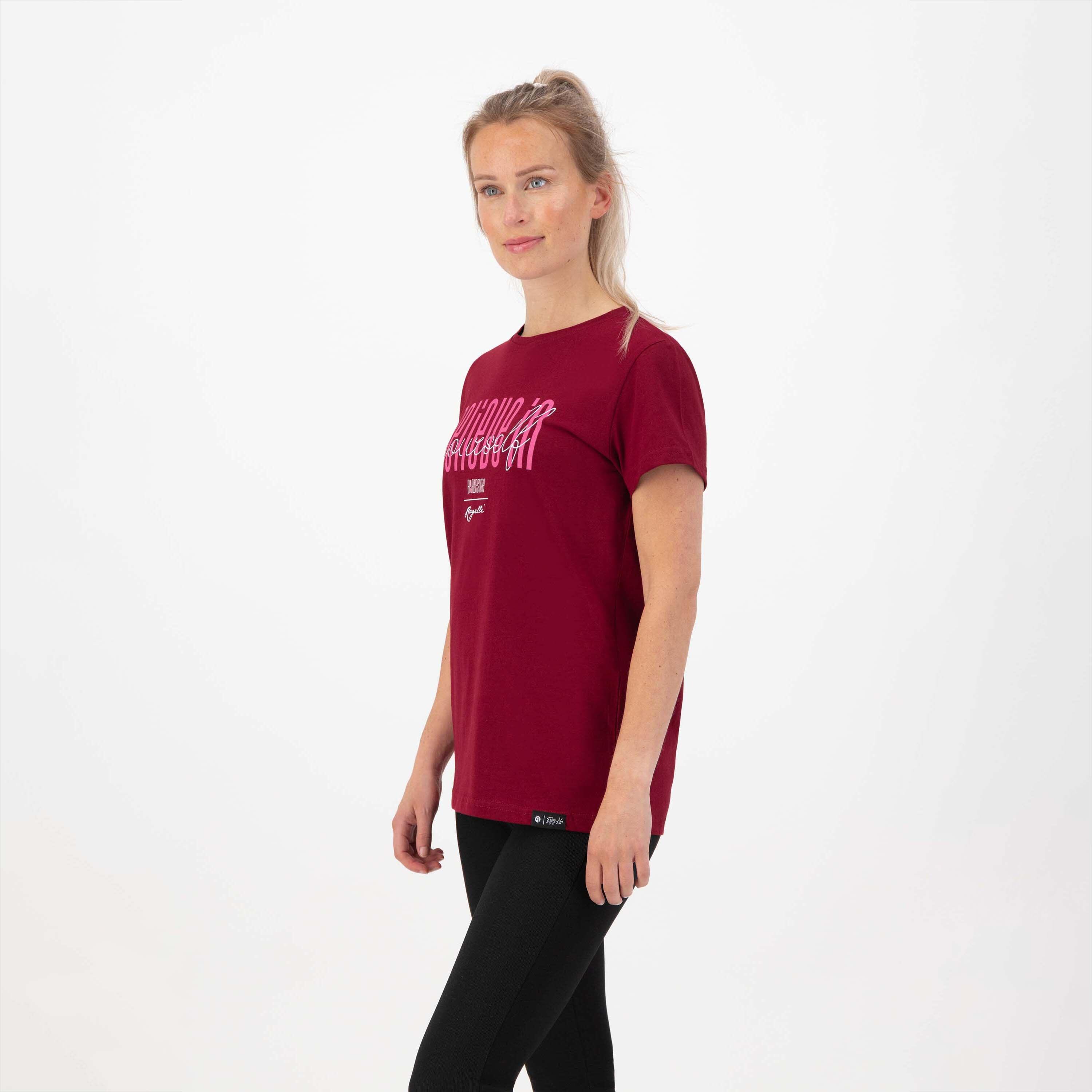 Sportshirt Korte Mouwen Dames Graphic TShirt 2/7