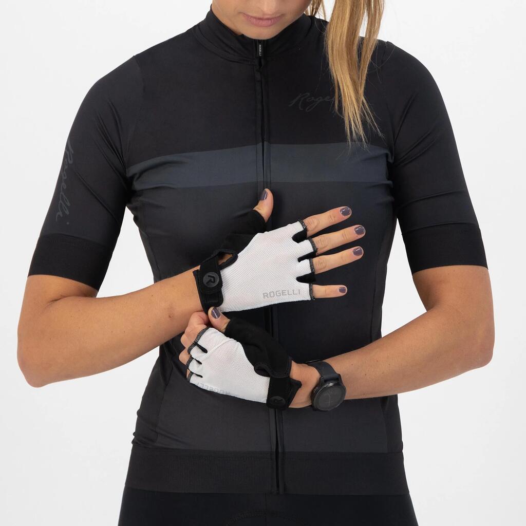 Cycling Gloves Women Core White