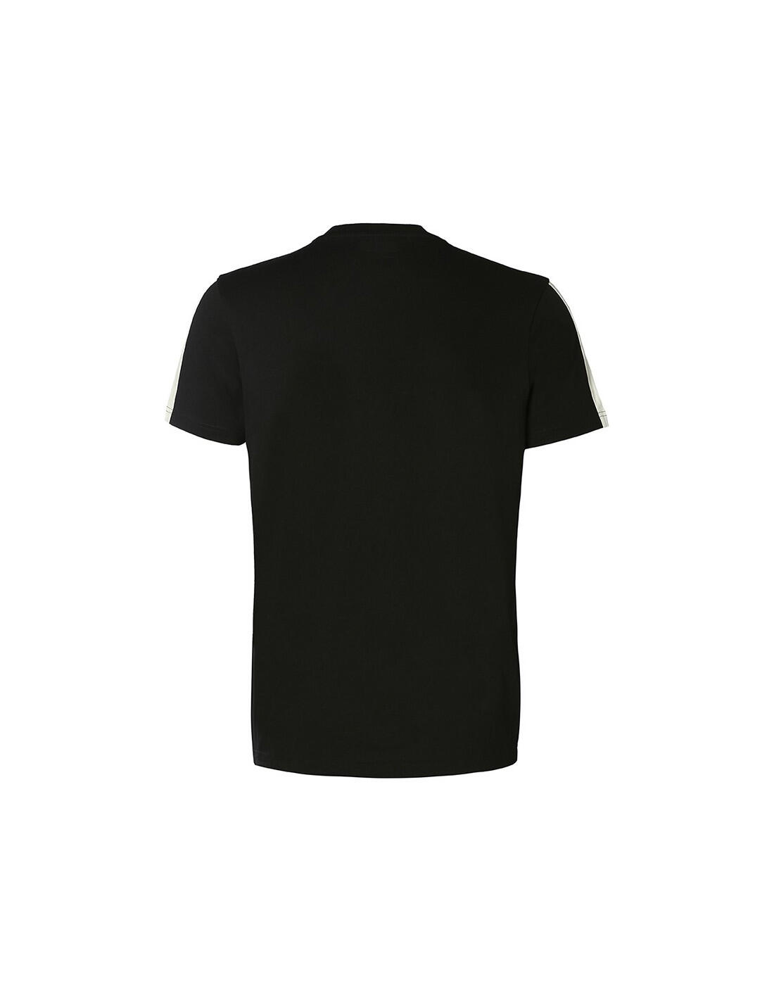 Camiseta de Manga Corta Hombre Kappa Iverpool Active Black 3/4