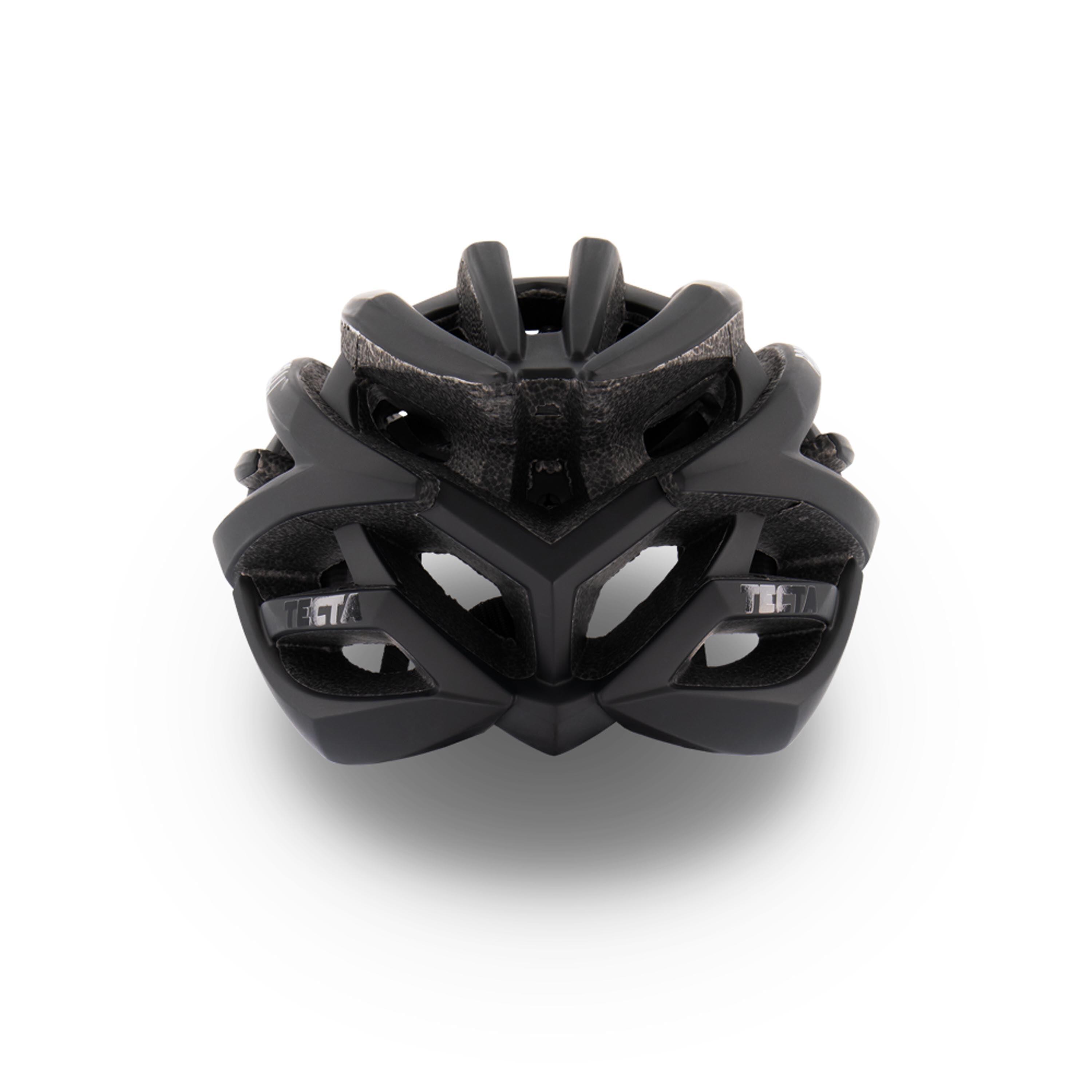 Erwachsene MTB Fahrradhelm Schwarz Tecta 3/7