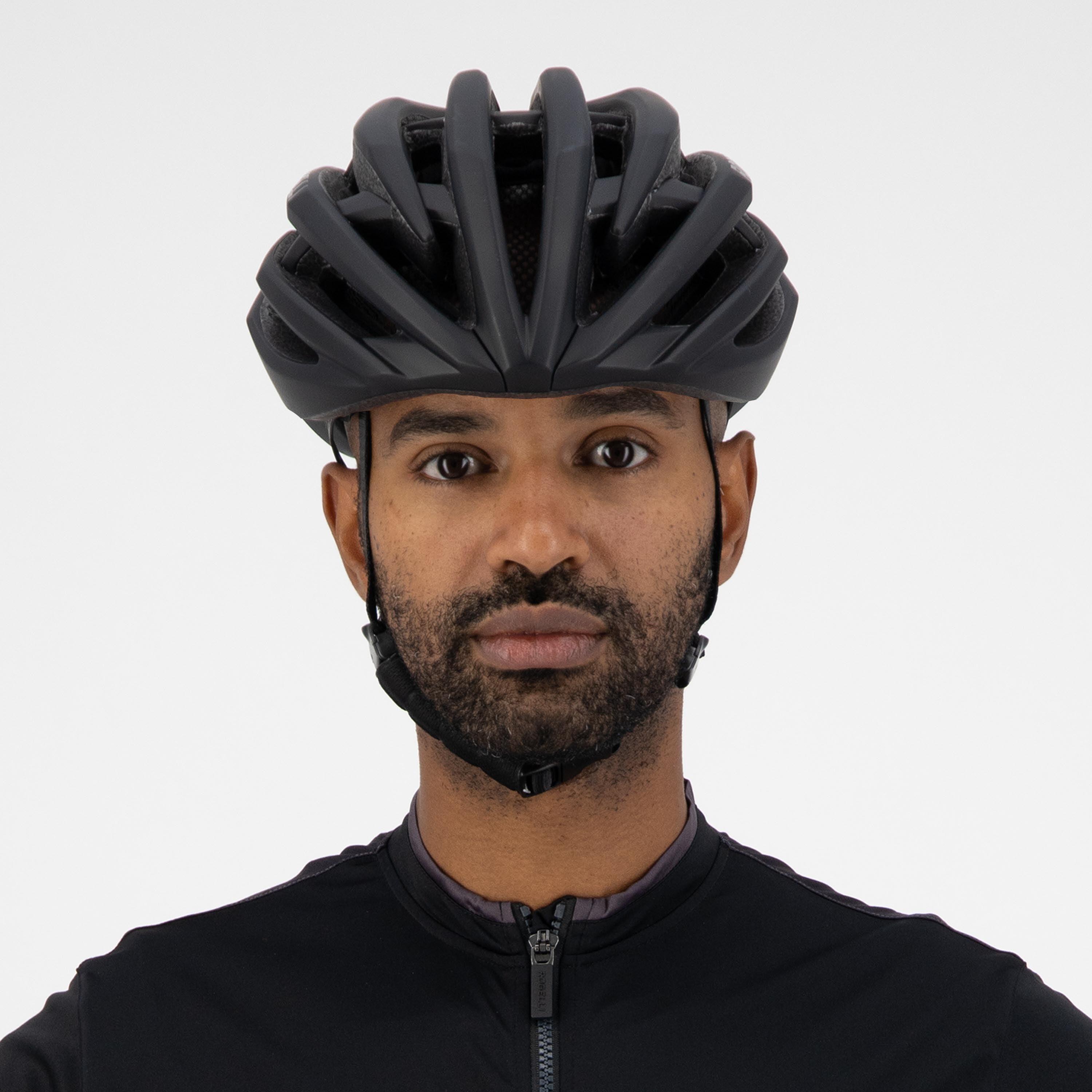 Erwachsene MTB Fahrradhelm Schwarz Tecta 2/7