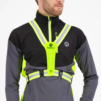 LED-Laufweste mit Reflektoren - Sicherheitsweste - Reflektierende Weste