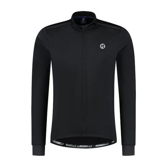 Veste Vélo Hiver Homme Veste de Cyclisme Core Noir