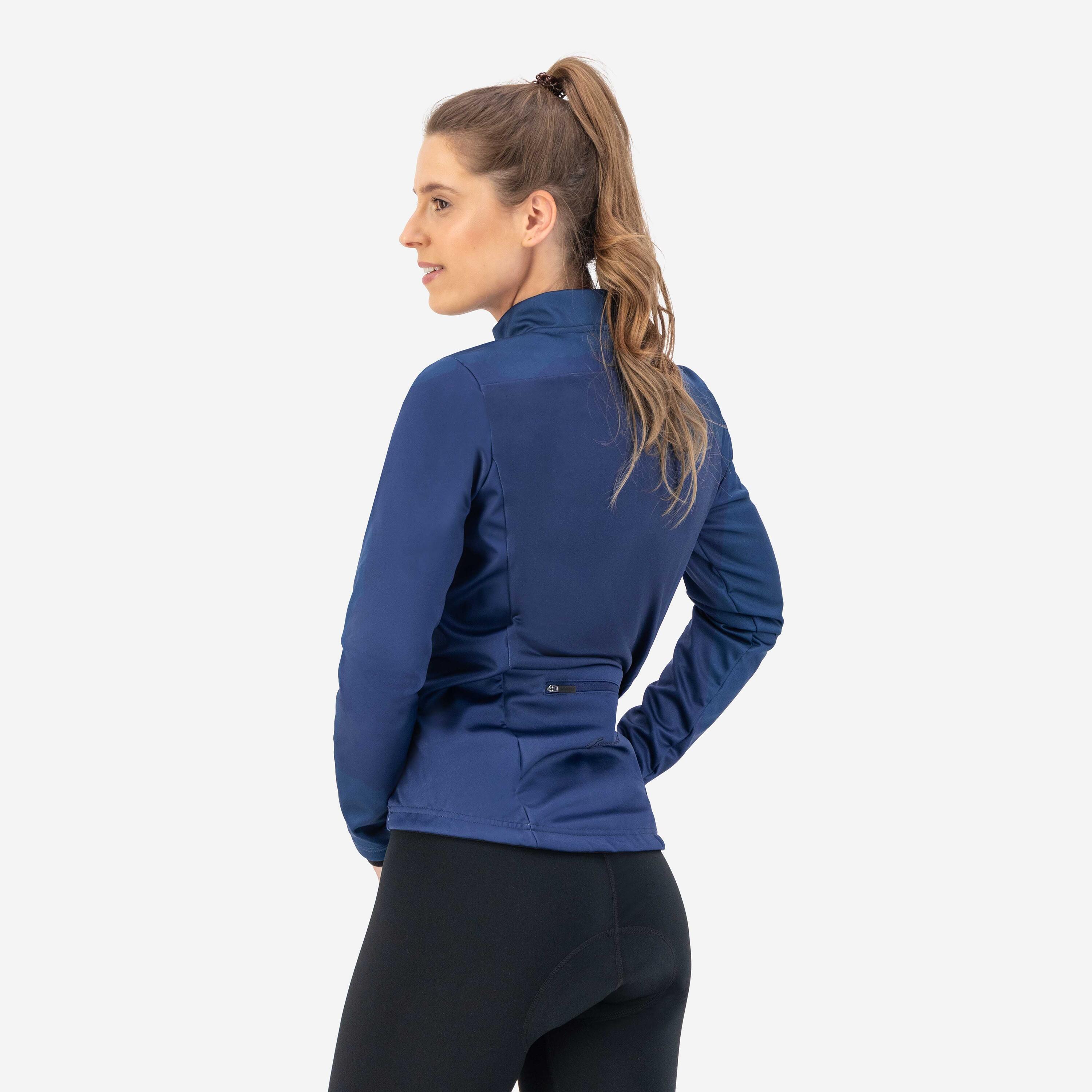 Casaco de ciclismo de Inverno Mulher - Core 4/7