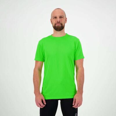 Hardloopshirt korte mouwen heren t-shirt hardlopen rood