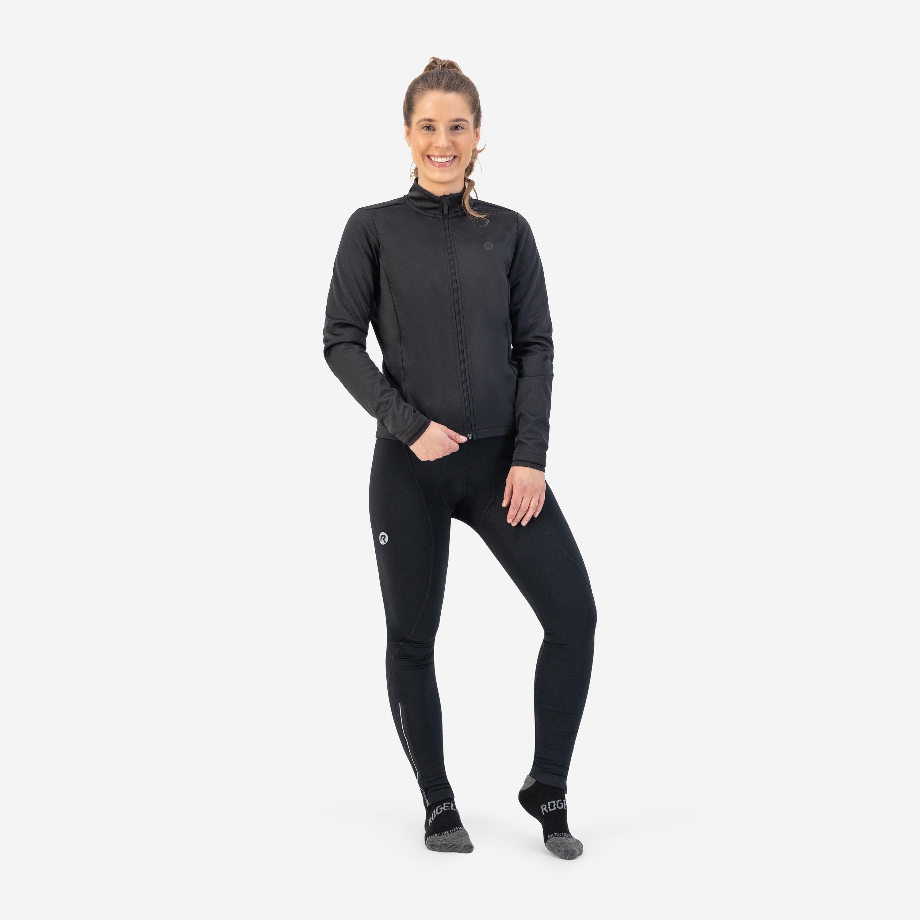 Casaco de ciclismo de Inverno Mulher - Core 6/7