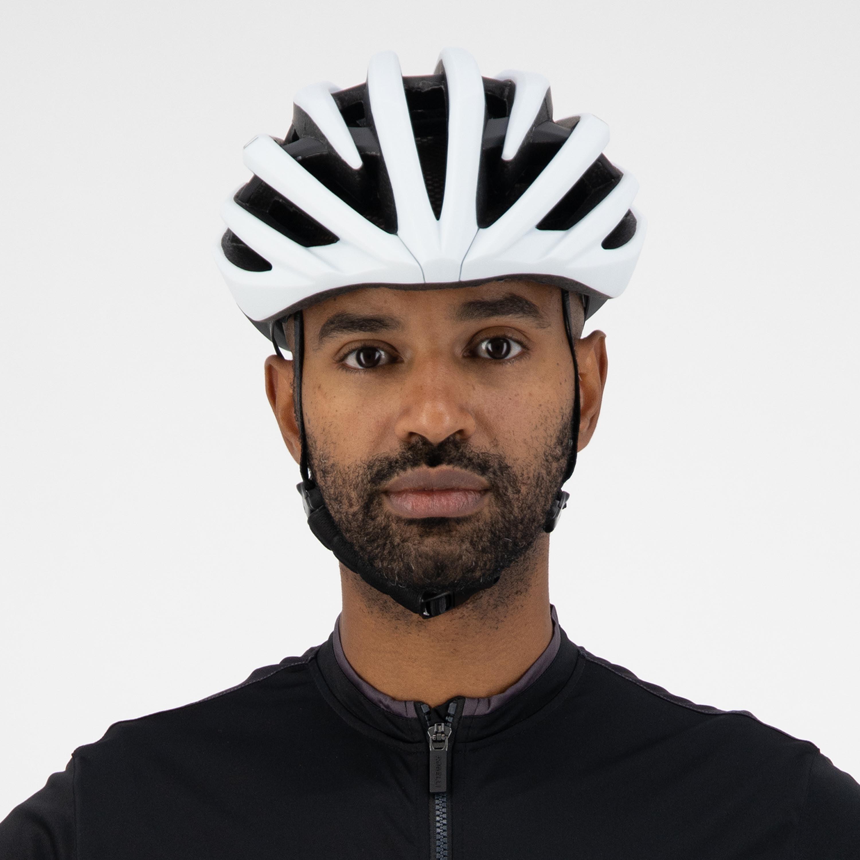 Wielrenhelm Fietshelm Volwassenen Wit Tecta 2/7