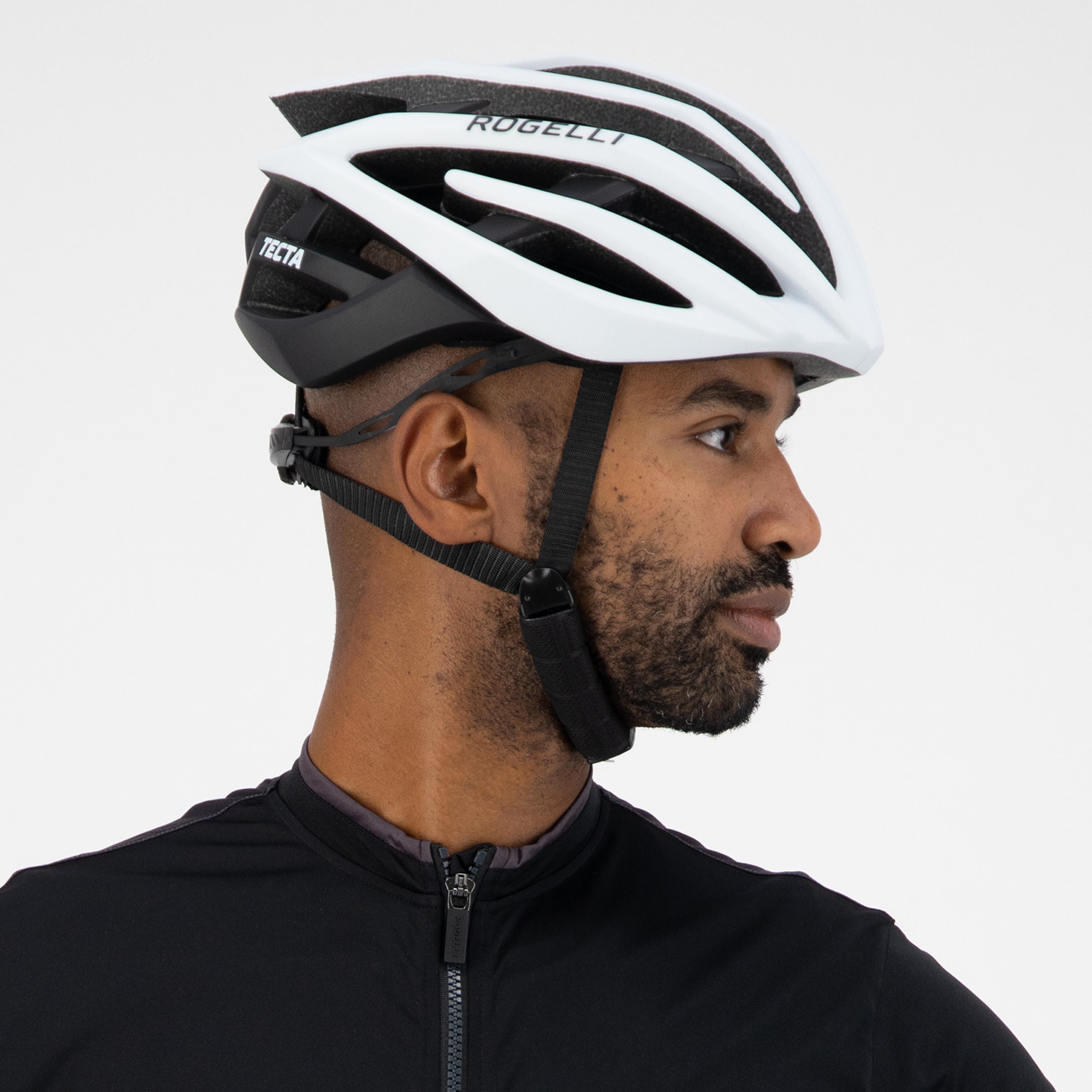 Wielrenhelm Fietshelm Volwassenen Wit Tecta 4/7
