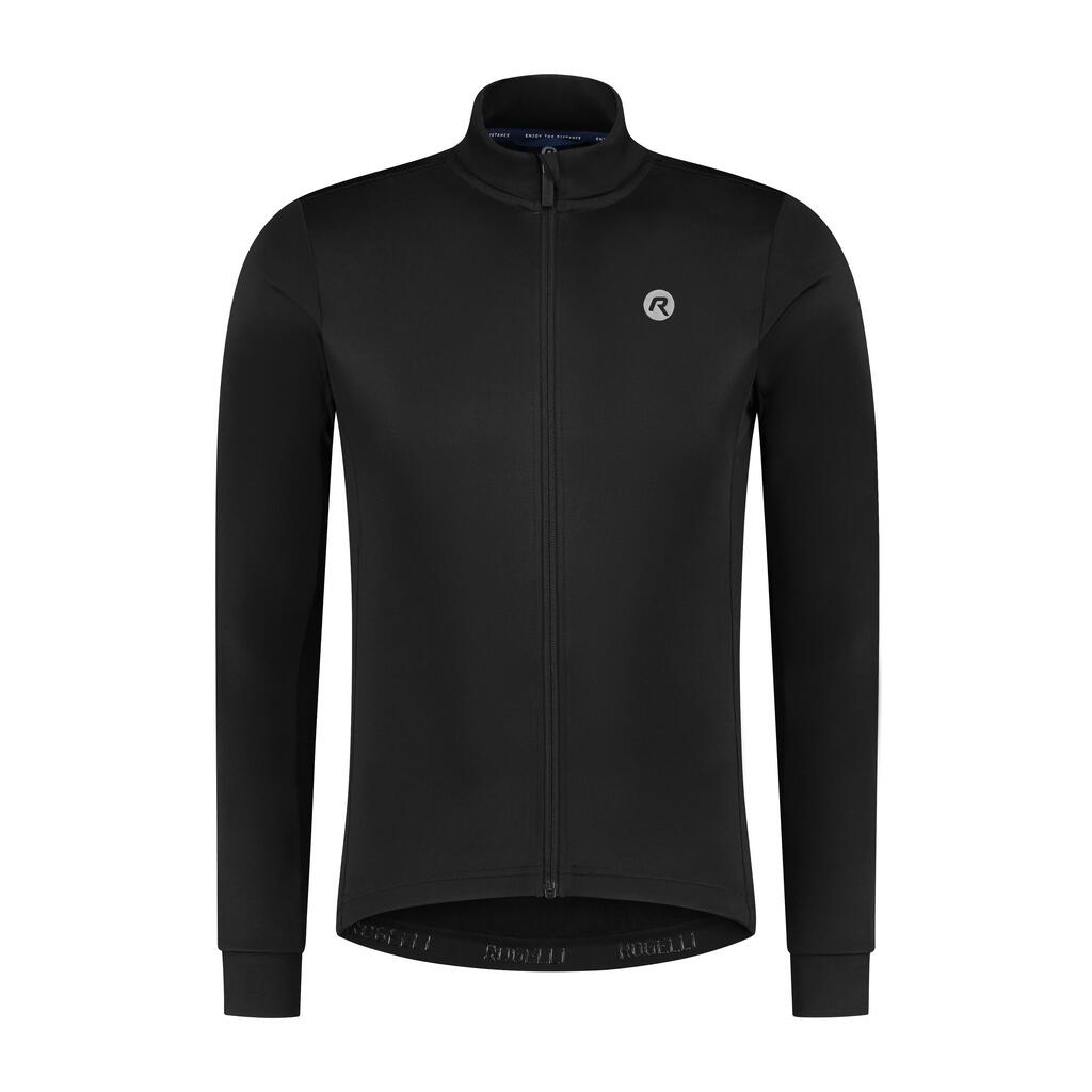 Cycling Jersey Long Sleeve Men Core Black