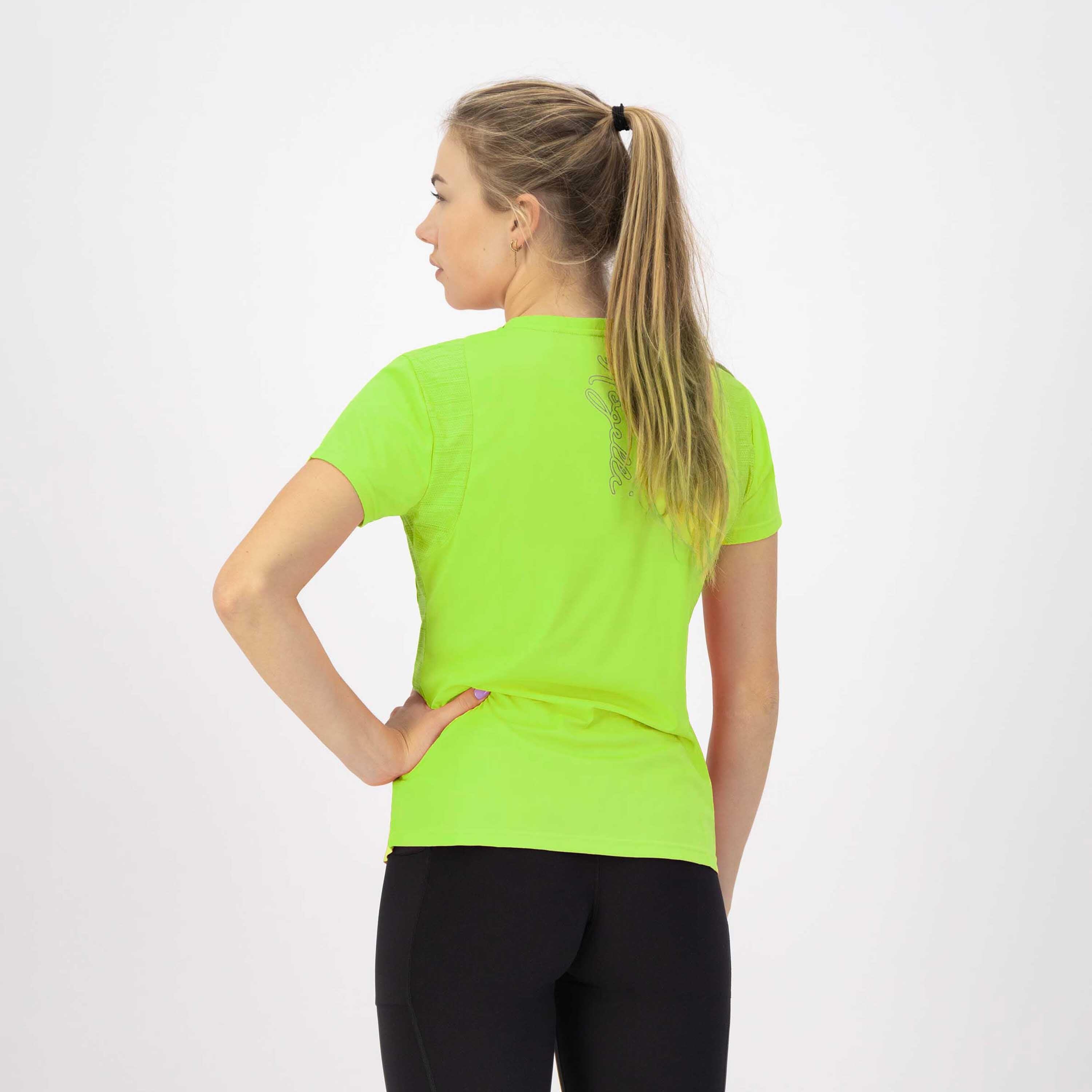 Hardloopshirt Ademend Sportshirt Korte Mouwen Dames Core 4/7