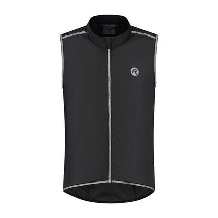 Gilet sans manches coupe-vent vélo homme Core noir