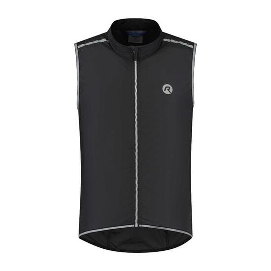 Gilet sans manches coupe-vent vélo homme Core noir