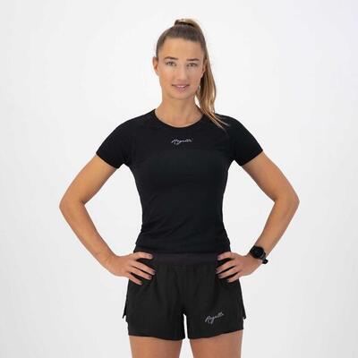 Hardloopshirt ademend sportshirt korte mouwen dames essential
