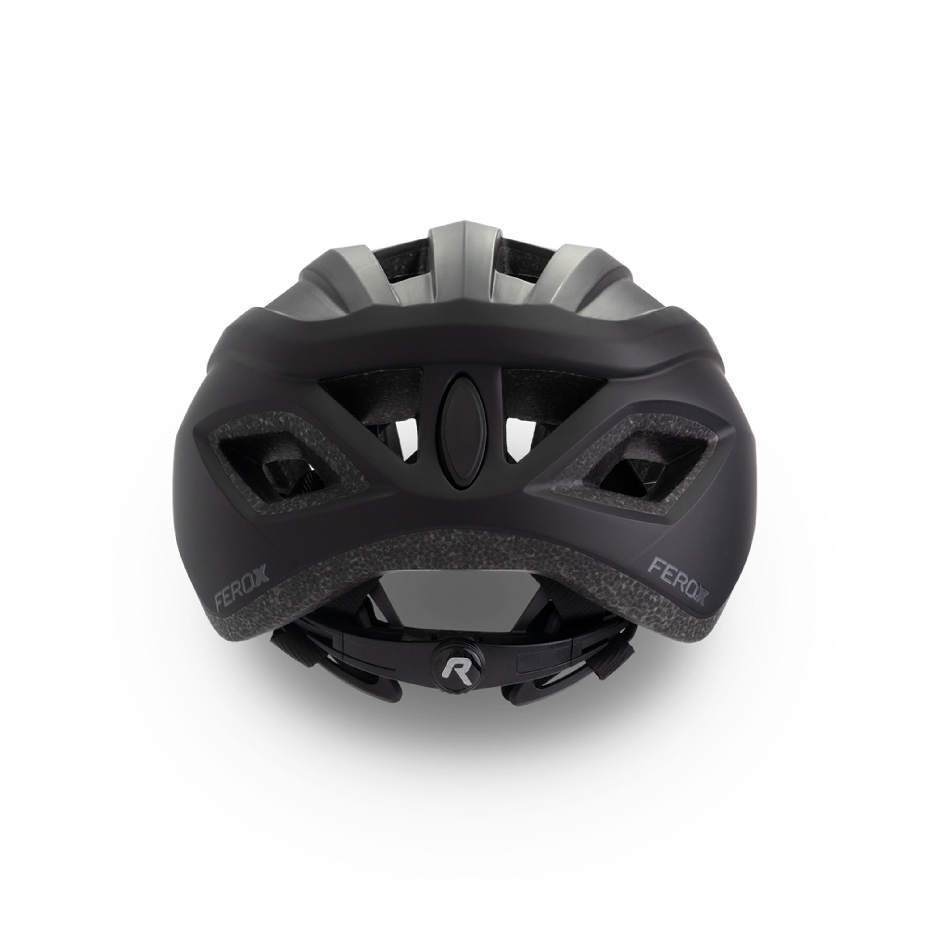 Casque de vélo Hommes Femmes Casque VTT Noir Ferox II 3/7