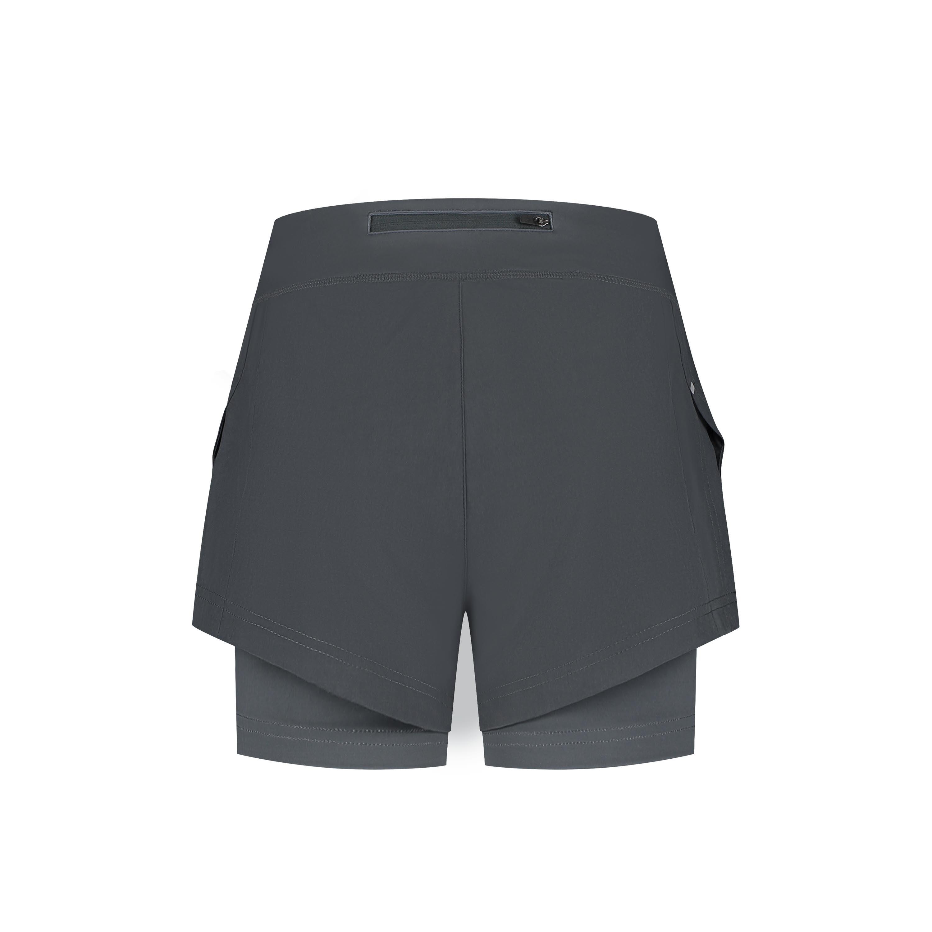 2-in-1 Hardloopshort Dames Essential 3/7