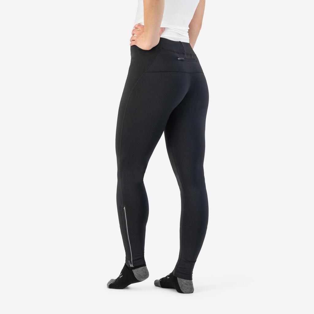 Women's Running Pants Warm Running Tights Core Black