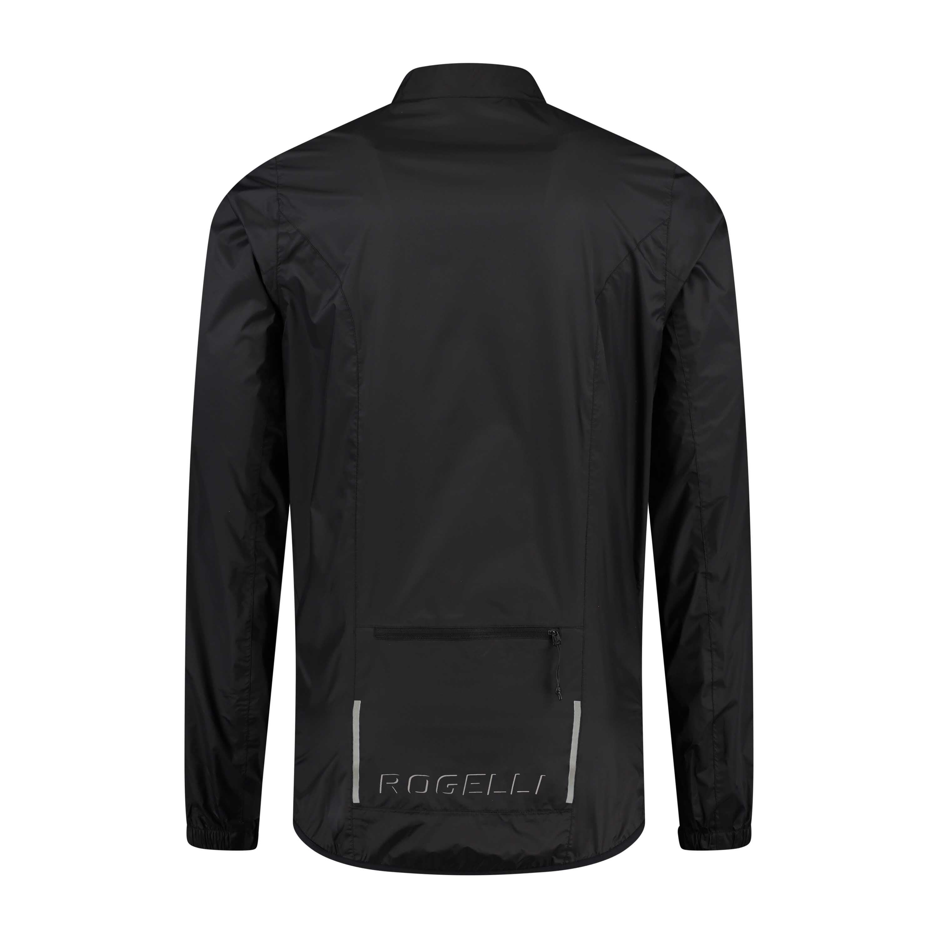Coupe Pluie Vélo Route Manches Longues Homme Core Noir 3/7