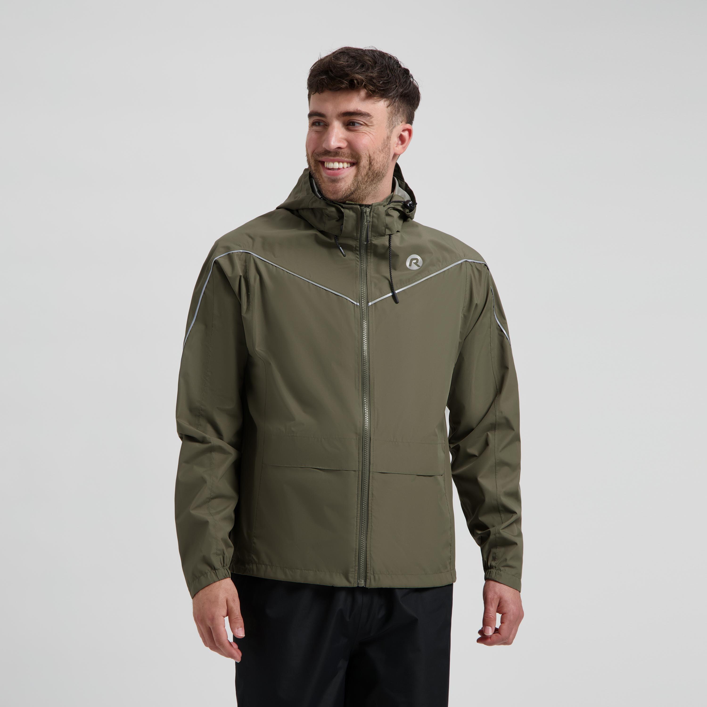 ROGELLI Pláštěnka s kapucí a předními kapsami Rogelli COMMUTER ESSENTIAL