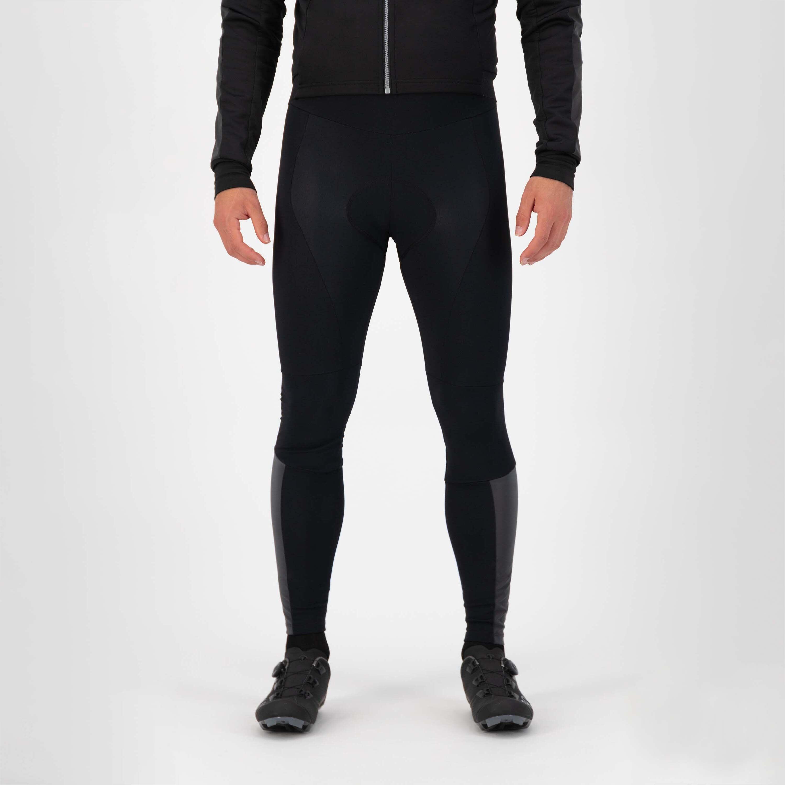 ROGELLI Středně hřejivé cyklokalhoty ESSENTIAL HI VIS s gelovou výstelkou