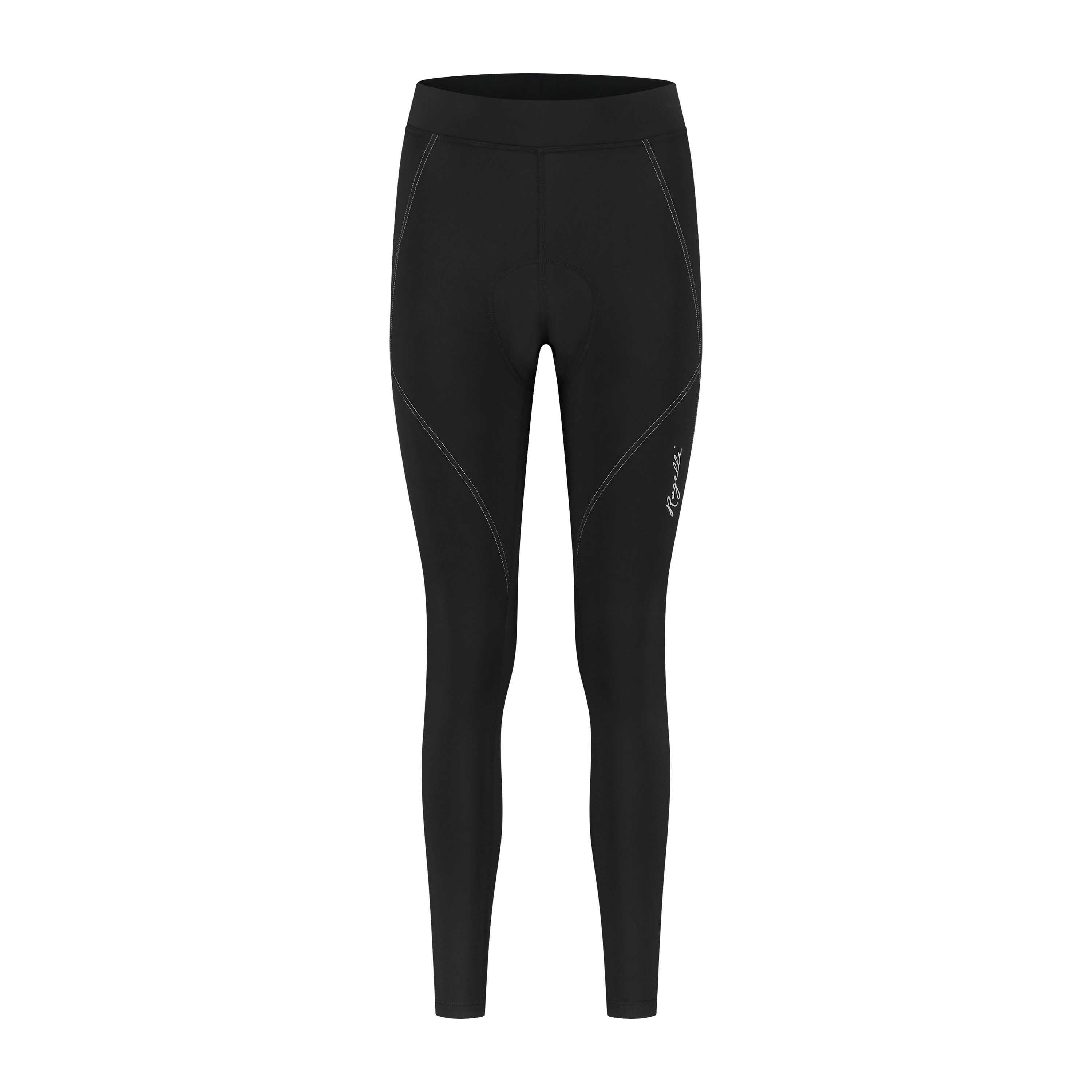 Cyclisme Femmes Cuissard Long - Sans Bretelles - Avec Peau - Lucette - Noir 2/7