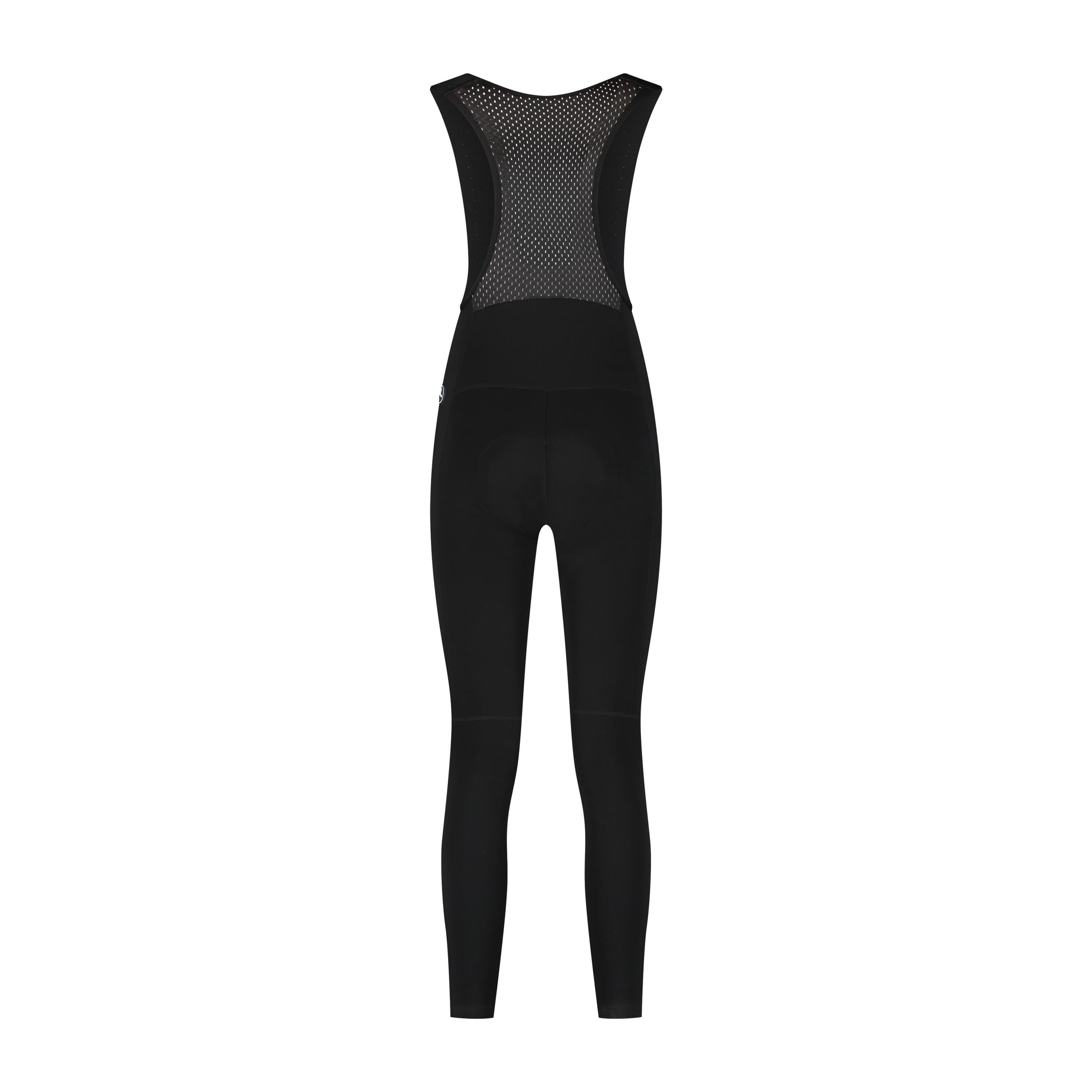 Lange Fietsbroek Met Bretels Dames Essential 3/7