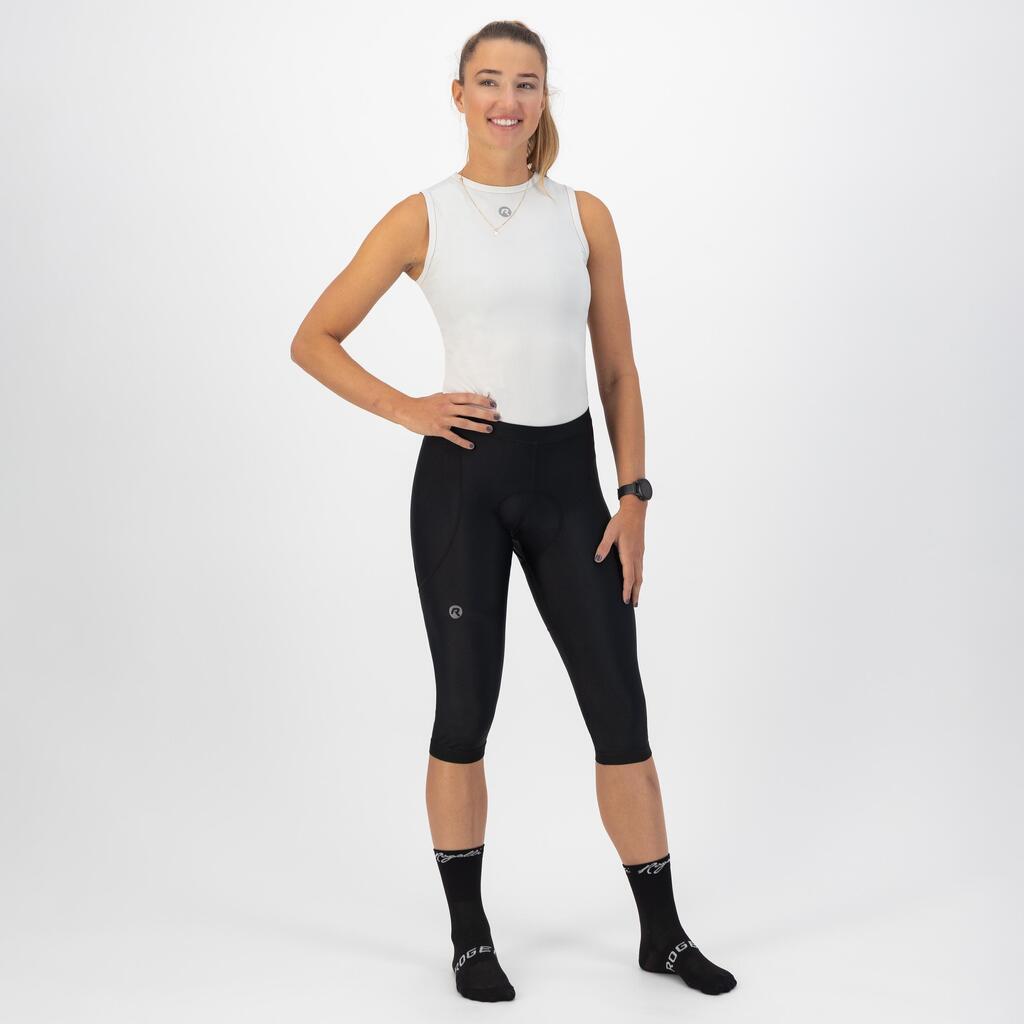 Cycling calf shorts women black core