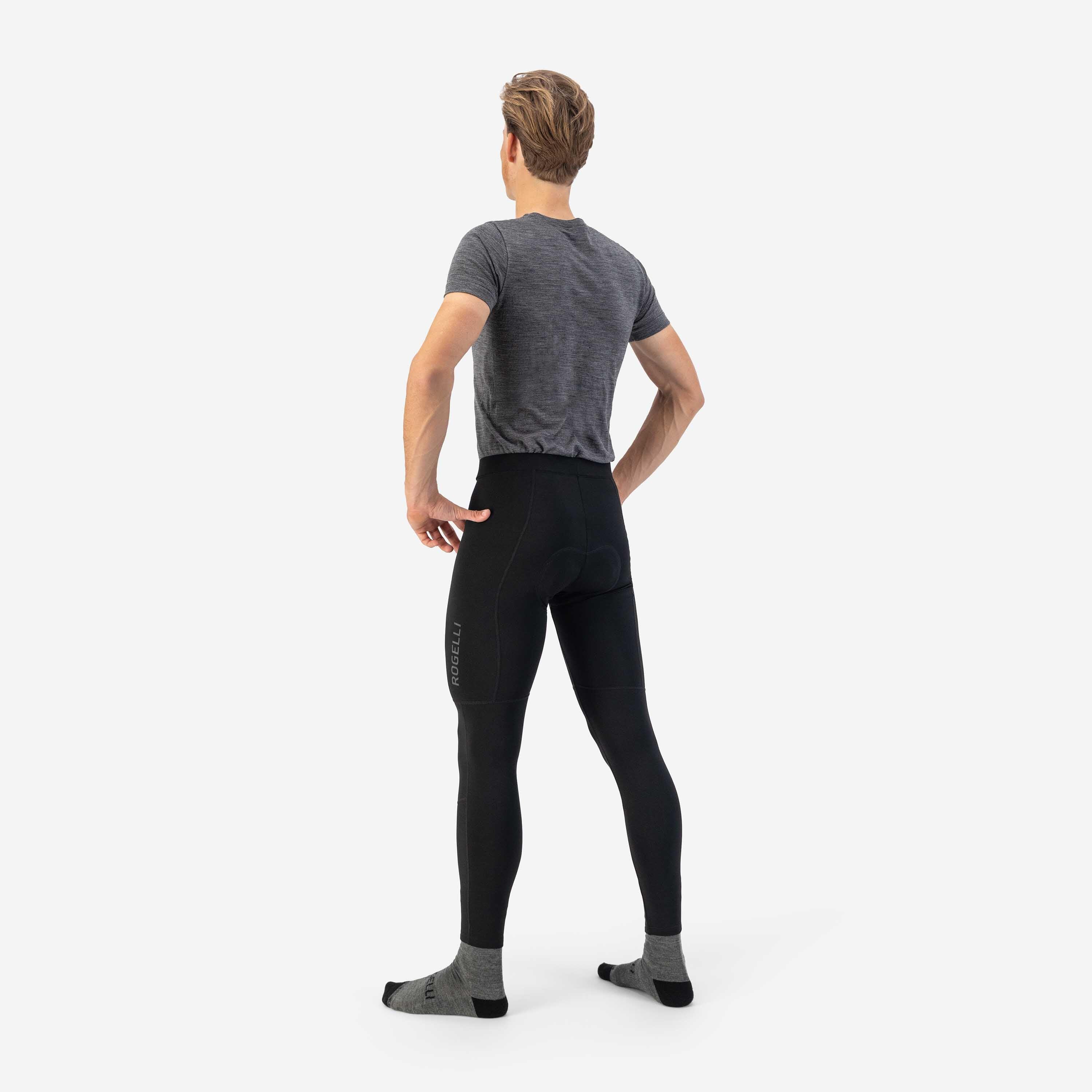 Lange Fietsbroek Zonder Bretels Heren Essential 3/7