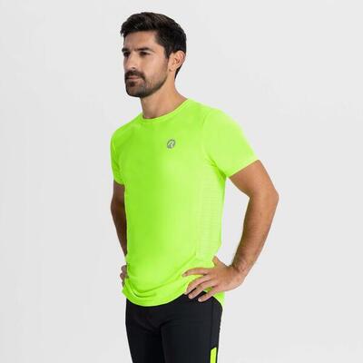 Hardloopshirt ademend sportshirt korte mouwen heren core