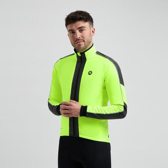 Veste de vélo d'hiver pour hommes Visibilité extra