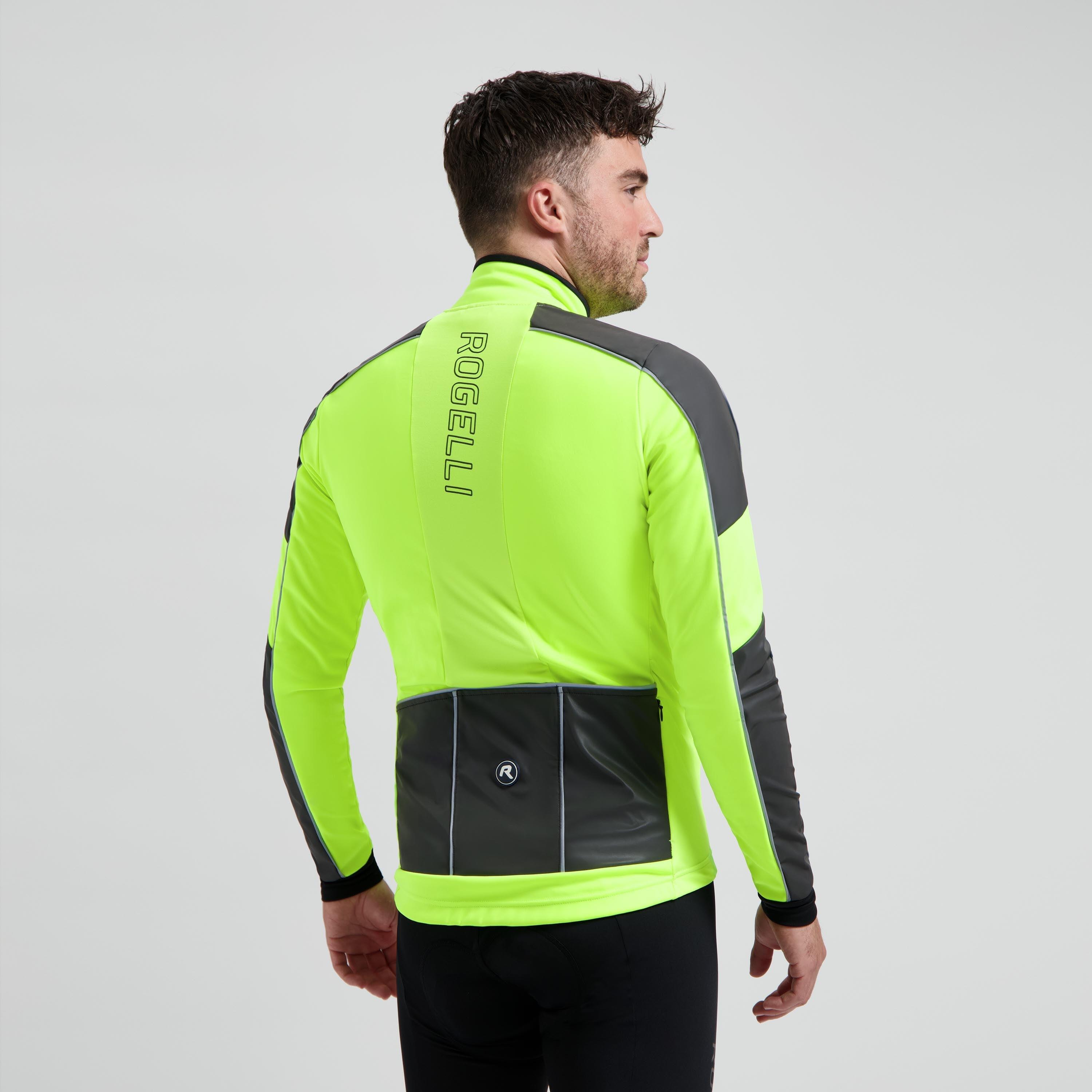 Winter Fahrradjacke für Herren mit Extra Sichtbarkeit Essential 4/7