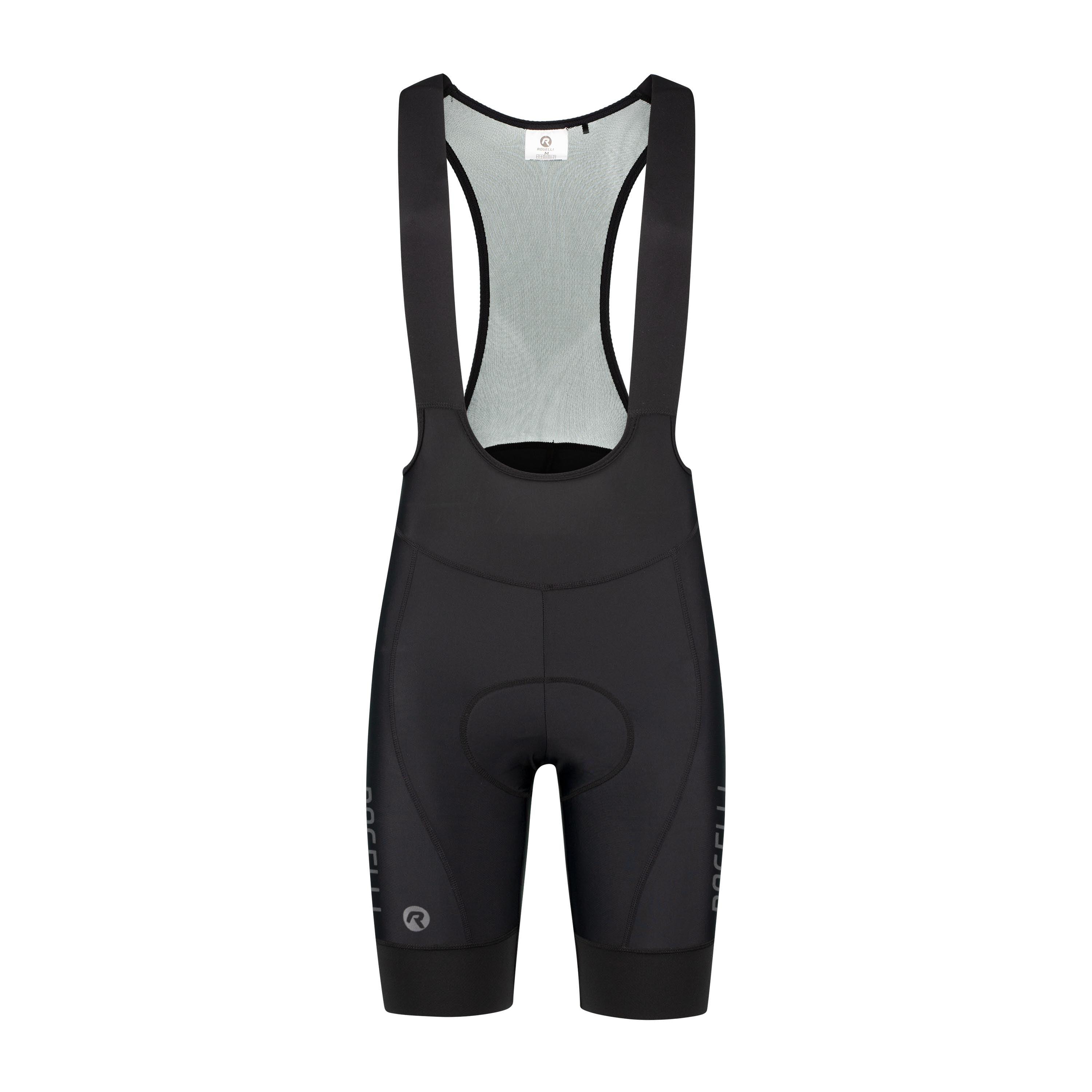 Korte Fietsbroek Met Bretels Dames Essential II 2/7
