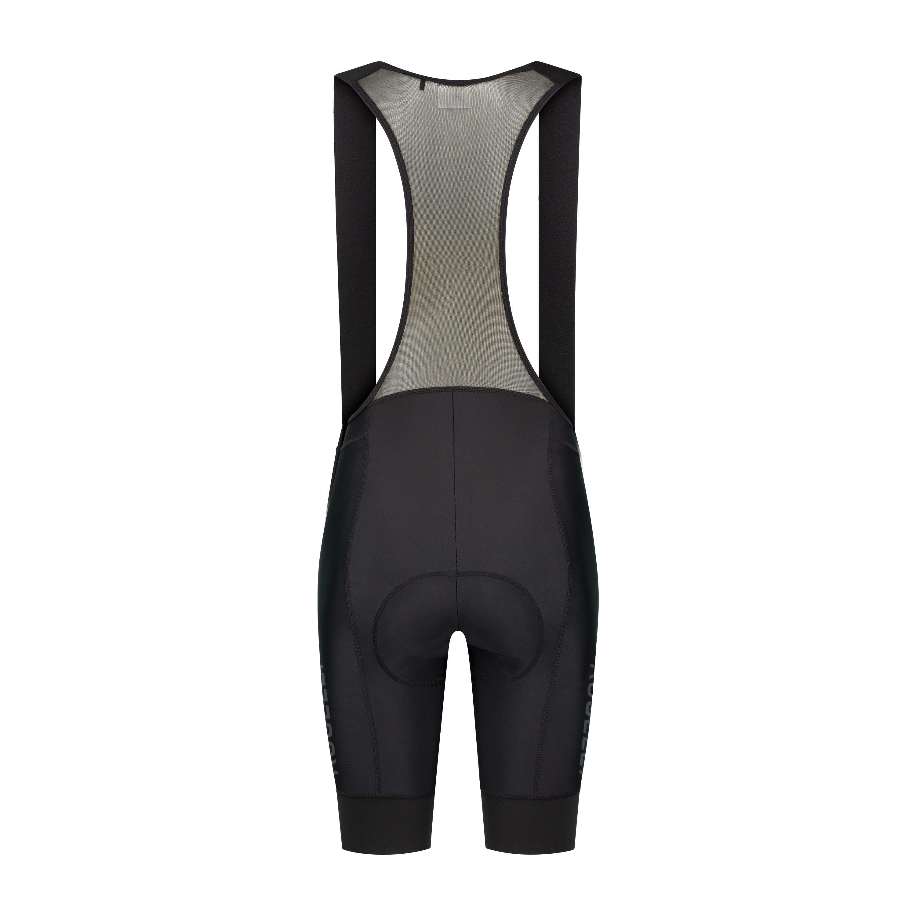 Korte Fietsbroek Met Bretels Dames Essential II 3/7