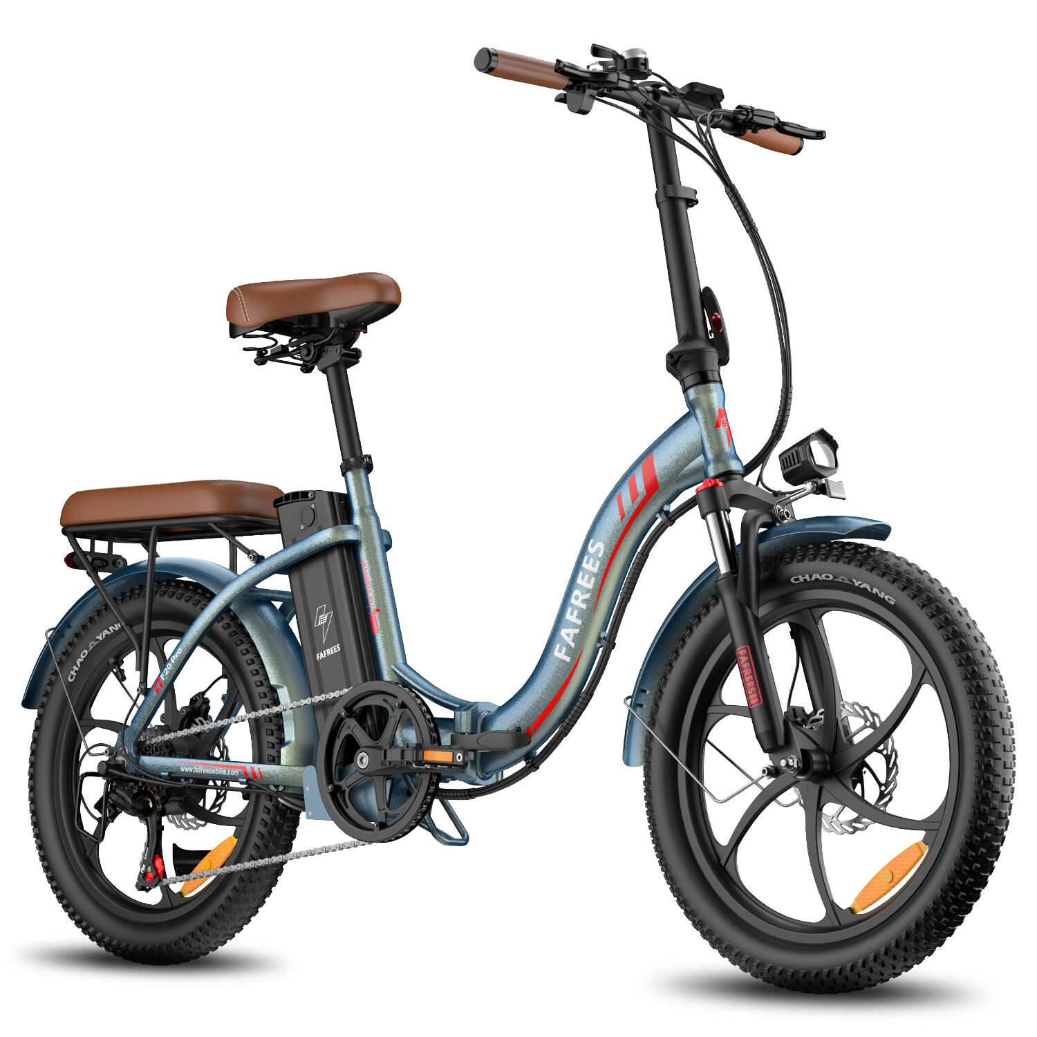 F20 Pro Bicicleta Eléctrica 36V 20Ah Batería Bicicleta Eléctrica Plegable 2/6